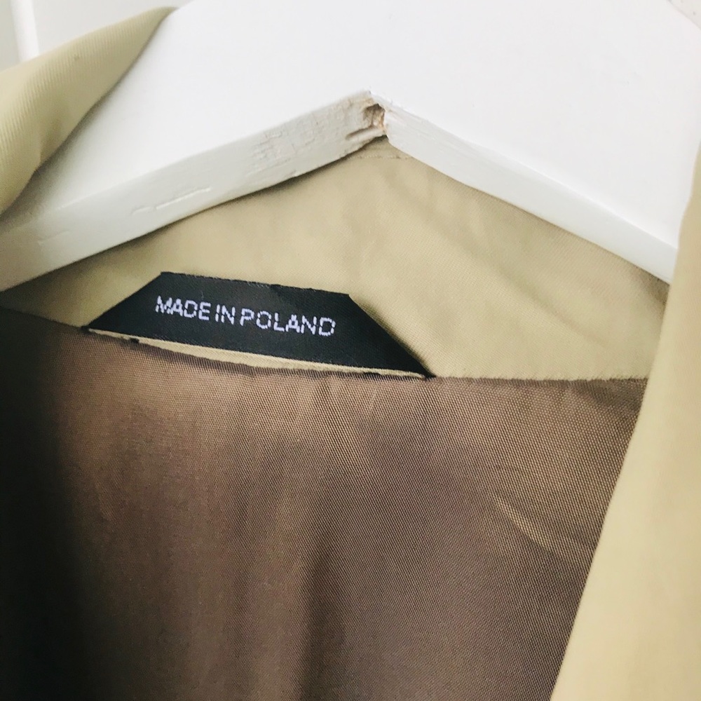 Hugo boss trench coat size 38R - Picture 2 of 8